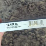 Aquarian 14" 2ply Texture Coated Grey Reflector Drumhead TCREF14 (new)