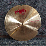 Repaired Used Paiste Crash Cymbal 18"