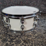 Used Premier Artist Maple White 14"x 5.5" Snare Drum