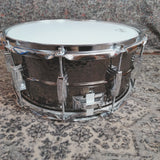 Mint Ludwig Black Beauty Hand hammered 14x6.5" Snare Drum