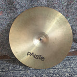 Vintage Paiste 404 Crash Cymbal 18" (damaged)