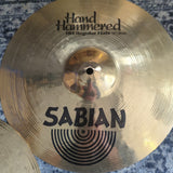 Used Sabian HH Cymbal Set "Performance" 14" HiHat, 16" Crash, 20" Ride, Case