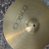 Tosco (UFIP) 15" Italian Hi Hat Cymbals