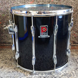 Vintage Premier Resonator 15" Black Tom Drum