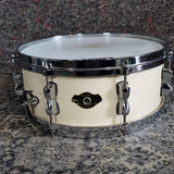 Used Tama Superstar 14"x5.5" Birch Snare Drum - White