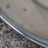 Pearl SH-5114D Hammered Used Steel Snare Drum 14"x 6.5"