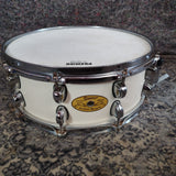 Used Premier Artist Maple White 14"x 5.5" Snare Drum