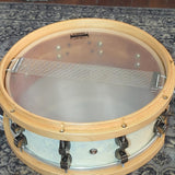 Mint Yamaha JR Robinson Signature Birch White Marine Pearl 15"x5" Snare Drum w/ PR Case BSD1550JR