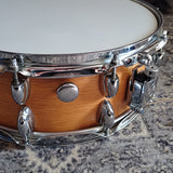 Used Yamaha Oak Custom 14"x 5" Snare Drum