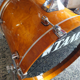 Used Tama Starclassic Performer 90s MIJ Birch 5 Piece Drum Kit. 20,10,12,14, Amber Gold