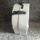 Used Hardcase HN14S White Fully Lined 14" Snare Drum Case