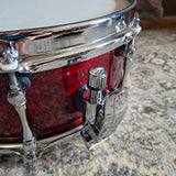 Mapex Black Panther Cherry Bomb 13" x 5.5" Snare Drum (Used) Red