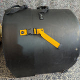 Used Hardcase HN16B Wheeled Black 16" Bass Drum Case
