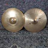 Mixed Vintage UFIP/Tosco 14" hi hats