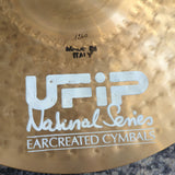Used UFIP 17" Natural Series Crash Cymbal