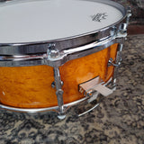 Vintage Tama Artwood Rare 14" x 5,5" Snare Drum AW545 Birdseye Maple