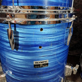 Vintage Premier Olympic Blue Silk 7 piece Mega Kit