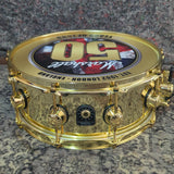  Natal Marshall 50th Anniversary Brass 14"x5.5" Snare Drum 2012