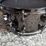Mapex Black Panther Steel 14" Snare Drum Black Nickel Plated (Used)