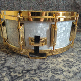 Used Remo Louie Bellson sig. snare WMP Gold 14"x5.5" Snare Drum No. 158/1000