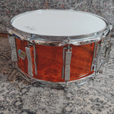 Mint Ludwig Reissue Vistalite Amber 14" x 6.5" Snare Drum