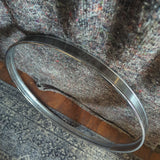 Pair of Used Pearl Smokey Chrome Bass Drum Hoops