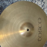 Tosco (UFIP) 15" Italian Hi Hat Cymbals