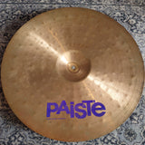 Used Paiste 400 Series 20" Power Ride Cymbal
