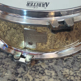 Used Arbiter AT (Advanced Tuning) Vibrasonic Brass Maple 14"x5.5" Snare Drum Prototype(?)