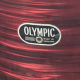 Vintage Premier Olympic 12" Tom Drum Red Silk