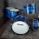 Vintage Premier Olympic Blue Silk 7 piece Mega Kit