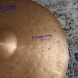 Used Paiste 400 Series 20" Power Ride Cymbal