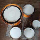 Used Tama Starclassic Performer 90s MIJ Birch 5 Piece Drum Kit. 20,10,12,14, Amber Gold