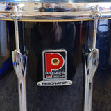 Vintage Premier Resonator 15" Black Tom Drum