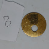 Cabria B white gold  Badge