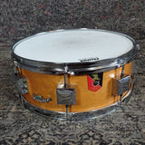 Used Eddie Ryan Maple  14"x5.5" Snare Drum 1970s