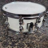 Used Premier Artist Maple White 14"x 5.5" Snare Drum