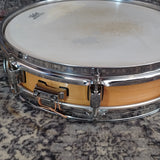 Used Pearl Piccolo Maple shell 13"x3.5" Snare Drum