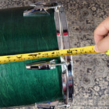 Remo Mastertouch Venwood Emerald Green 14"x12" Tom / Floor Tom - New?! NOS