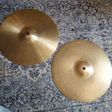 Vintage 70s Canadian Zildjian Light Cymbal Set 14/16/18/20
