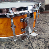 Vintage Tama Artwood Rare 14" x 5,5" Snare Drum AW545 Birdseye Maple