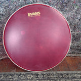 Used Evans Hydraulic Red 14" Drum Head