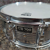 Used Vintage CB 700 by Kaman (Pearl) 14"x5.5" Steel Snare Drum