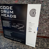 Code Law 12" Single Ply 10mil Clear Drum Head with Dot (NOS)