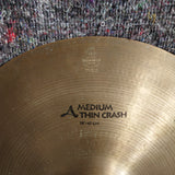 Used Zildjian 18" A Series Medium Thin Crash Cymbal