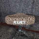 Mapex Leopard Print Tractor Top Stool / Throne (used)