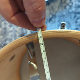 Vintage 60s/70s Premier Drum Kit in White Pearl - setup lefty