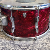 Vintage Premier 14"x8" Red Pearl Tom Drum Used