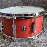British Drum Company BDC Legend Buckingham Red 14x6.5" Snare Drum 2021