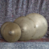 Vintage Krut Cymbal Set 14/18/20 - rivetted
